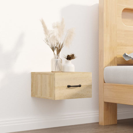 Wall-Mounted Bedside Cabinet 35X35X20 Cm