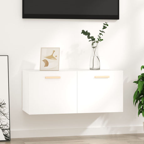 Wall Cabinet 80X35X36.5 Cm Engineered Wood