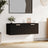 Wall Cabinet 100X36.5X35 Cm Engineered Wood