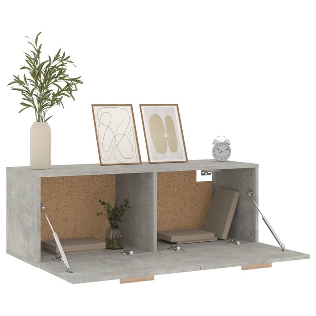 Wall Cabinet 100X36.5X35 Cm Engineered Wood