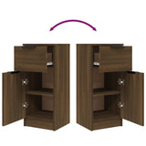Sideboard 30X30X70 Cm Engineered Wood