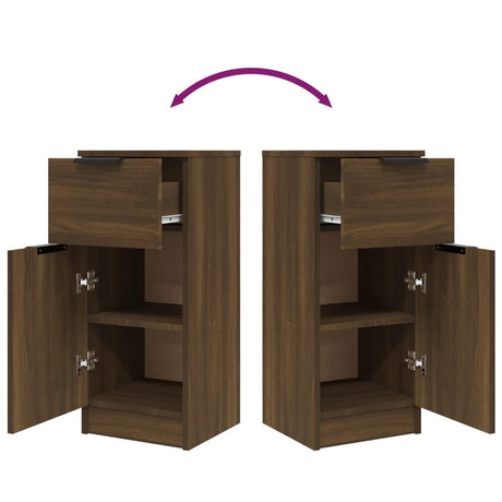 Sideboard 30X30X70 Cm Engineered Wood