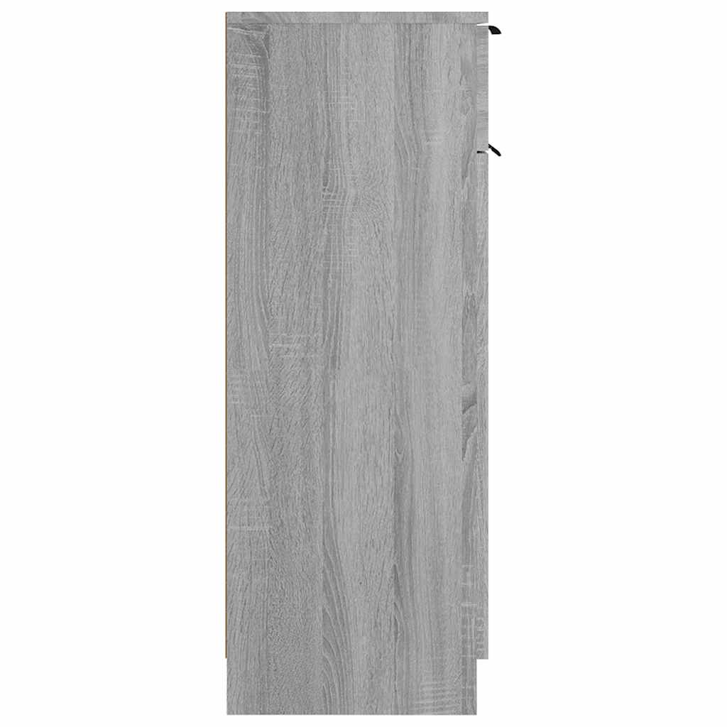 Bathroom Cabinet 32X34X90 Cm Engineered Wood