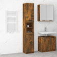 Bathroom Cabinet 32X34X188.5 Cm Engineered Wood