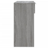Console Table Grey Sonoma 90x36x75 cm Engineered Wood