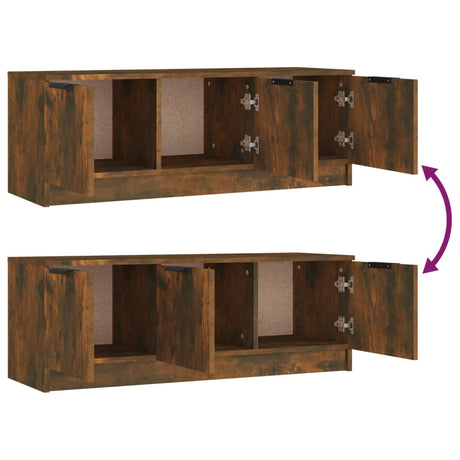 Tv Cabinet 102X35X36.5 Cm Engineered Wood
