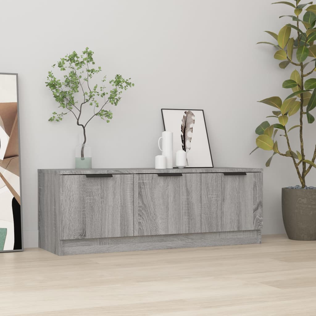 Tv Cabinet 102X35X36.5 Cm Engineered Wood