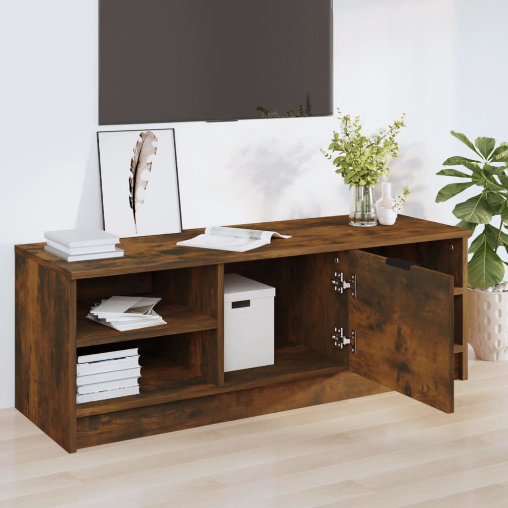 Tv Cabinet 102X35.5X36.5 Cm Engineered Wood
