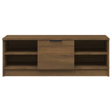 TV Cabinet Brown Oak 102x35.5x36.5 cm Engineered Wood