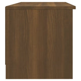 TV Cabinet Brown Oak 102x35.5x36.5 cm Engineered Wood