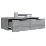 Wall Cabinet Grey Sonoma 68X30X20 Cm Engineered Wood