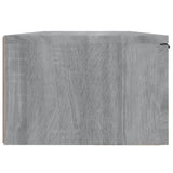 Wall Cabinet Grey Sonoma 68X30X20 Cm Engineered Wood