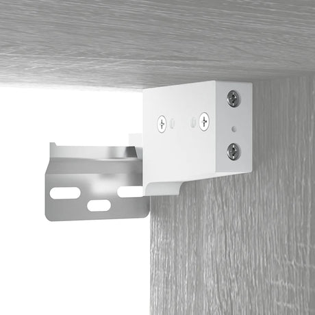 Wall Cabinet Grey Sonoma 68X30X20 Cm Engineered Wood