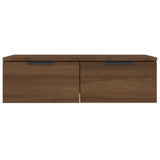 Wall Cabinet Brown Oak 68X30X20 Cm Engineered Wood