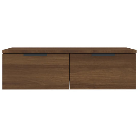 Wall Cabinet Brown Oak 68X30X20 Cm Engineered Wood