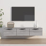 Wall Cabinet 102X30X20 Cm Engineered Wood