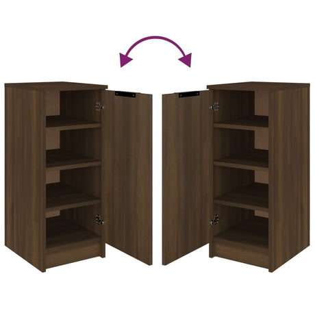 Shoe Cabinet 30X35X70 Cm Engineered Wood
