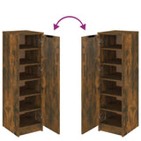 Shoe Cabinet 30X35X100 Cm Engineered Wood