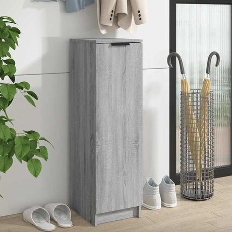 Shoe Cabinet 30X35X100 Cm Engineered Wood