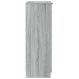 Shoe Cabinet 59X35X100 Cm Engineered Wood