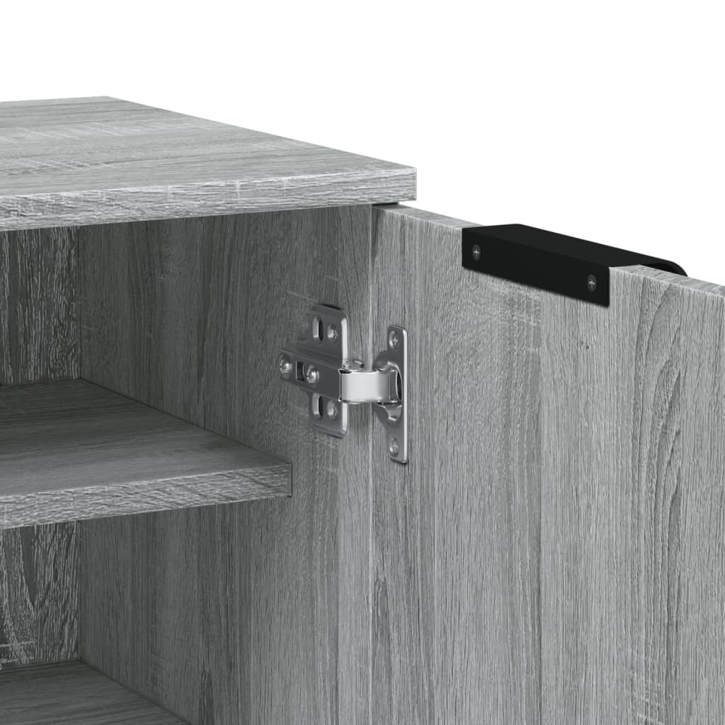 Shoe Cabinet 59X35X100 Cm Engineered Wood