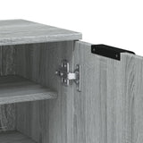 Shoe Cabinet 59X35X100 Cm Engineered Wood