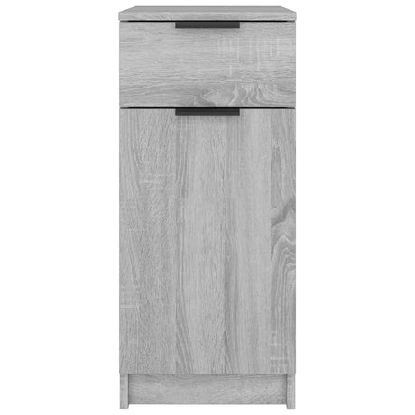 Desk Cabinet 33.5X50X75 Cm Engineered Wood