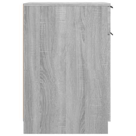 Desk Cabinet 33.5X50X75 Cm Engineered Wood