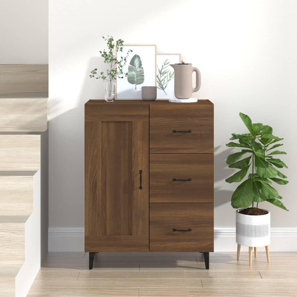 Sideboard 69.5X34X90 Cm Engineered Wood