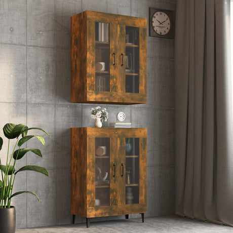 Hanging Wall Cabinet 69.5X34X90 Cm
