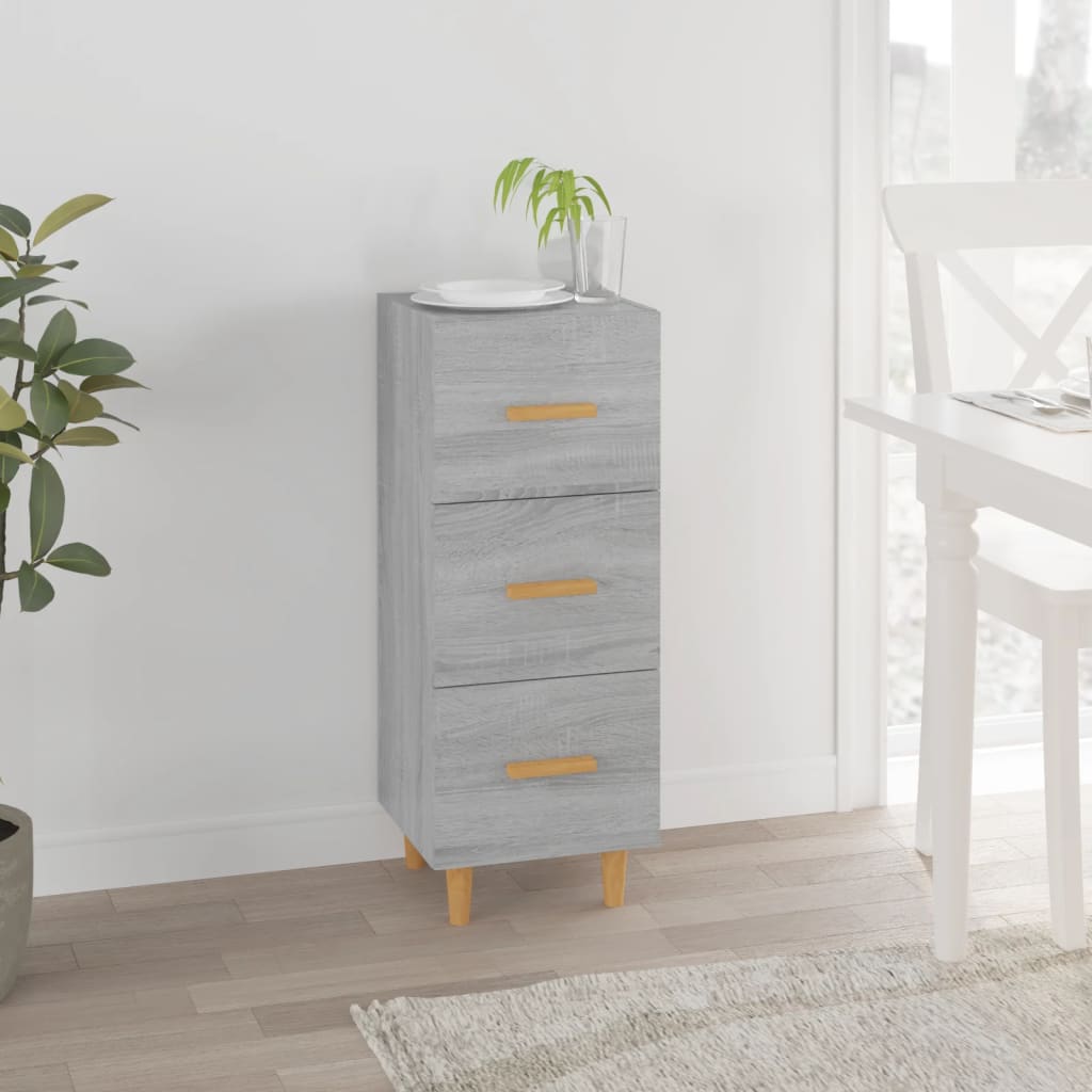 Sideboard 34.5X34X90 Cm Engineered Wood