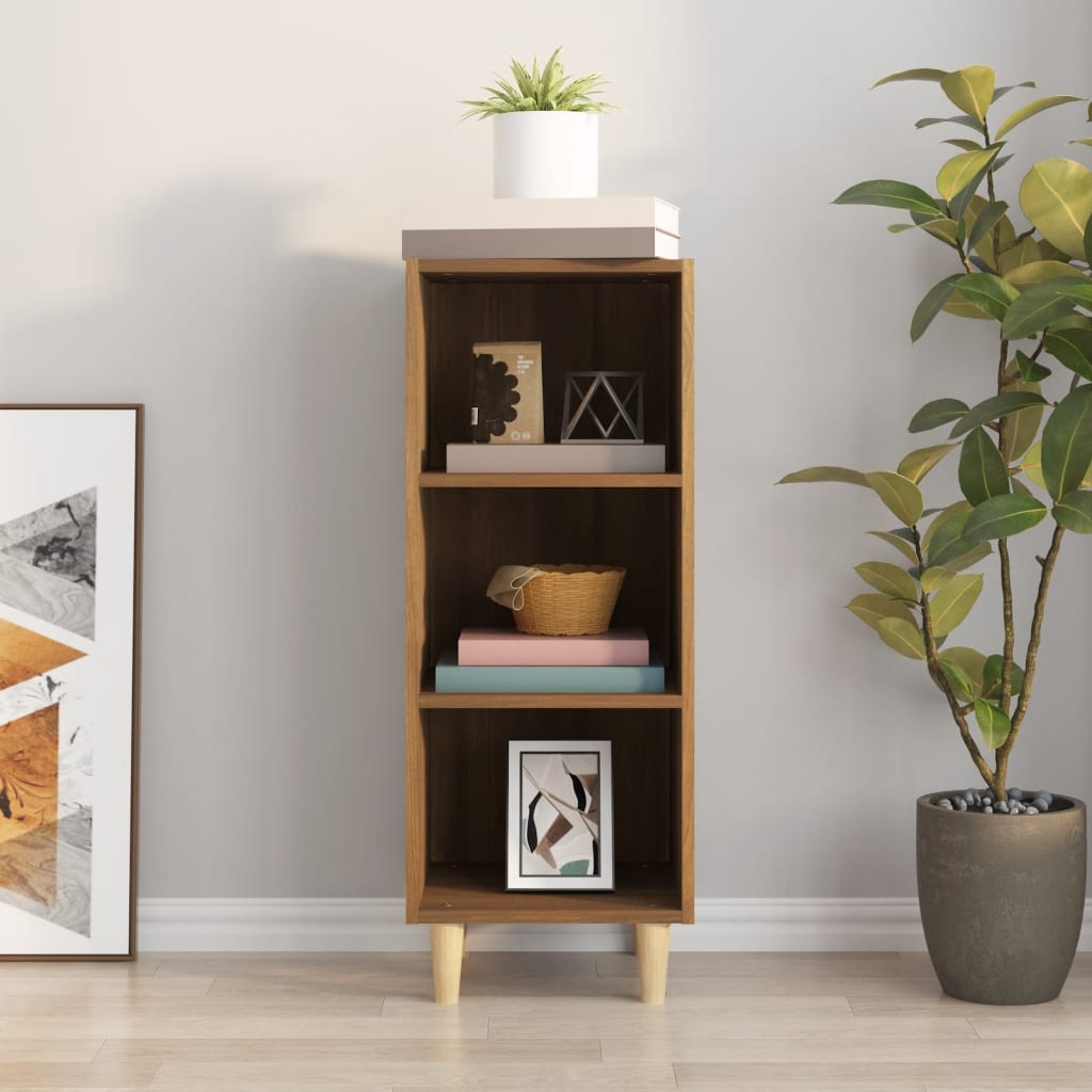 Sideboard 34.5X32.5X90 Cm Engineered Wood