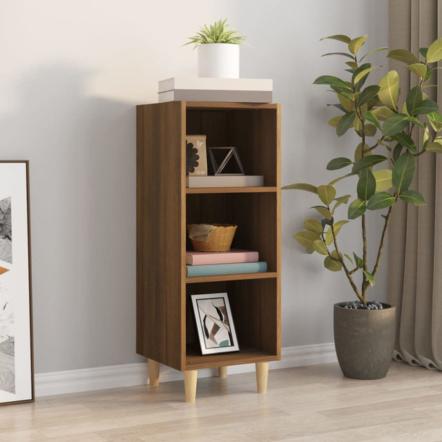 Sideboard 34.5X32.5X90 Cm Engineered Wood