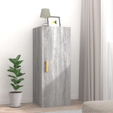 Wall Cabinet 34.5X34X90 Cm Engineered Wood
