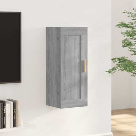 Wall Cabinet 35X34X90 Cm Engineered Wood