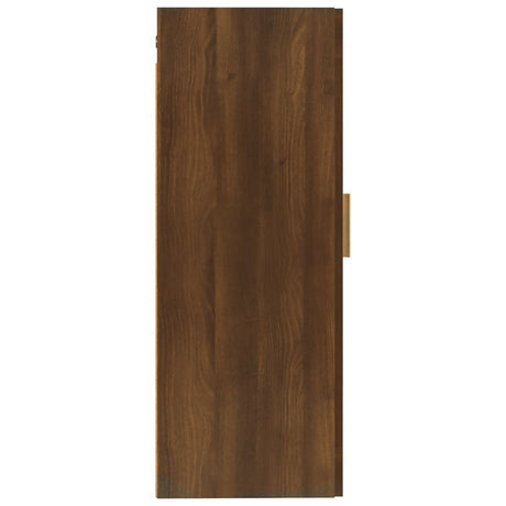 Wall Cabinet 35X34X90 Cm Engineered Wood