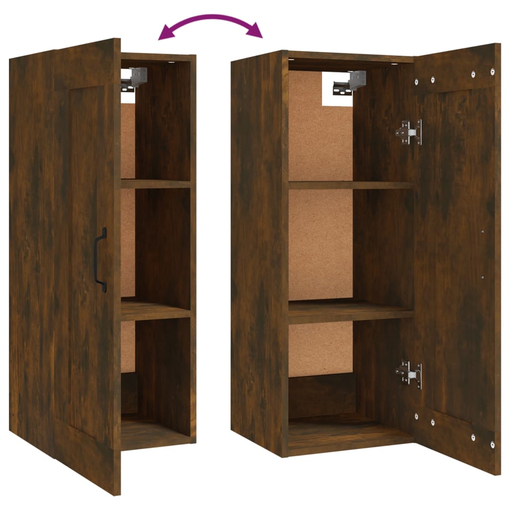 Hanging Cabinet 35X34X90 Cm Engineered Wood