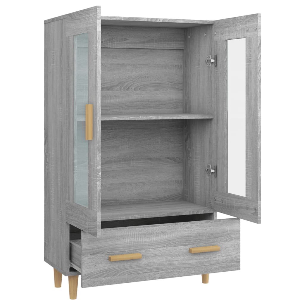 Highboard 70X31X115 Cm Engineered Wood