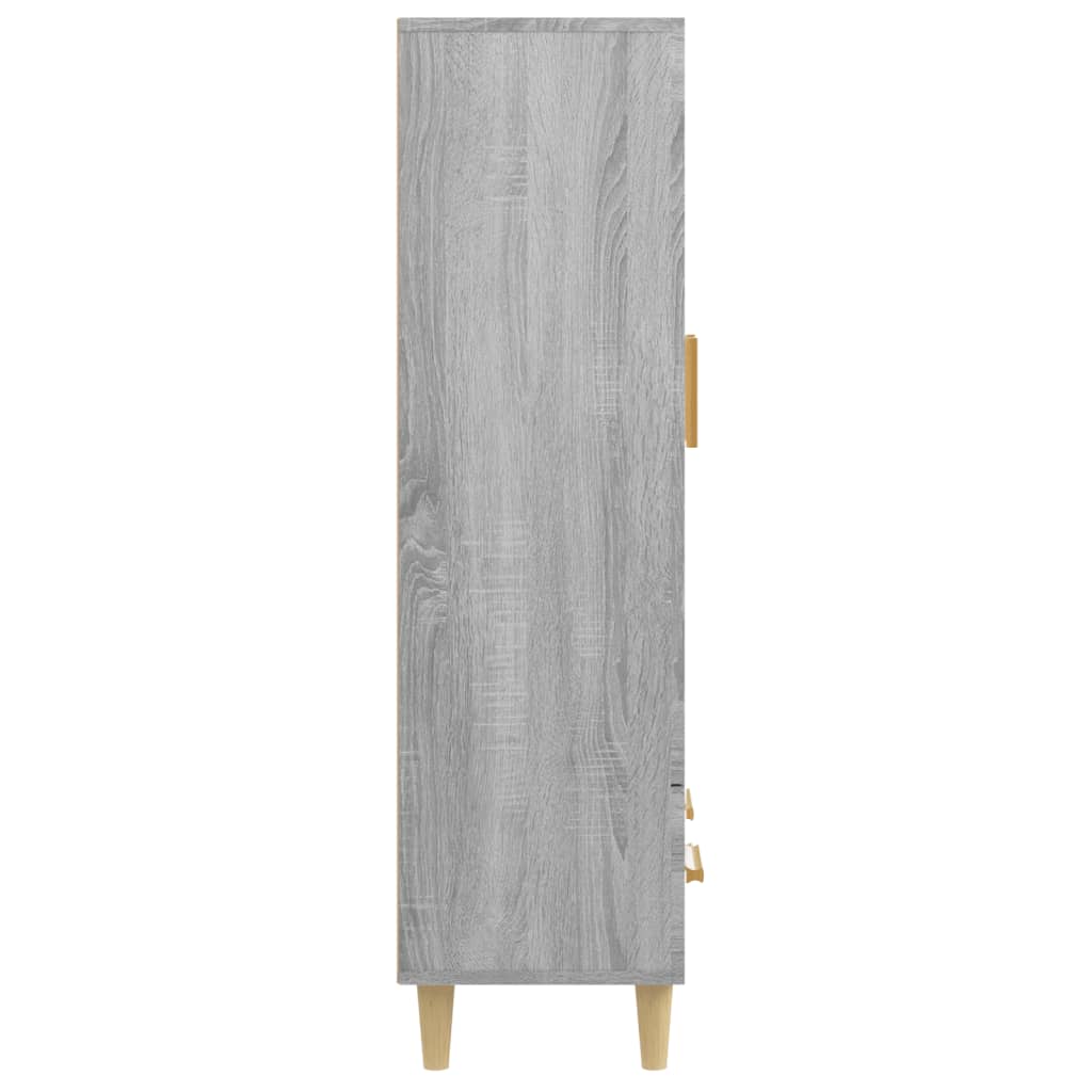 Highboard 70X31X115 Cm Engineered Wood