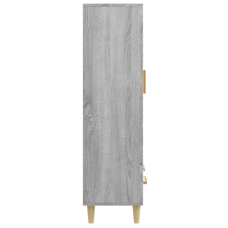 Highboard 70X31X115 Cm Engineered Wood