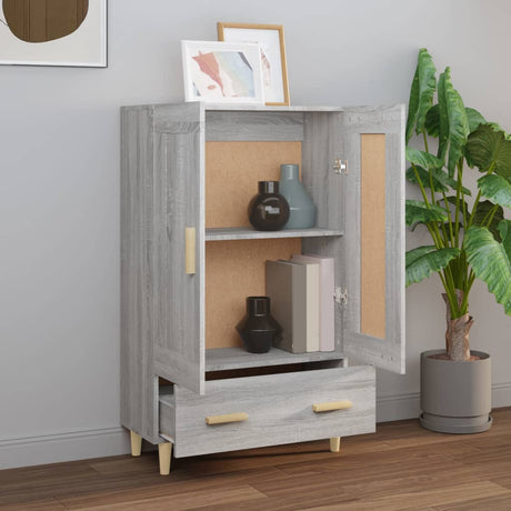 Highboard 70X31X115 Cm Engineered Wood