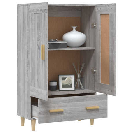 Highboard 70X31X115 Cm Engineered Wood