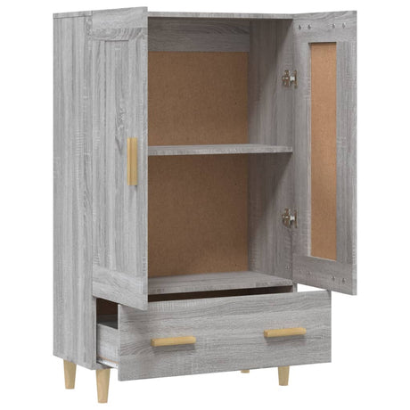 Highboard 70X31X115 Cm Engineered Wood
