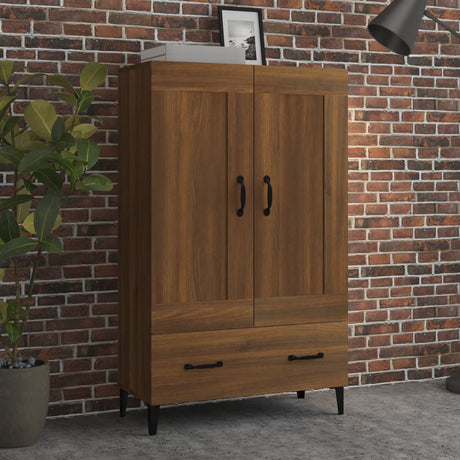 Highboard 70X31X115 Cm Engineered Wood