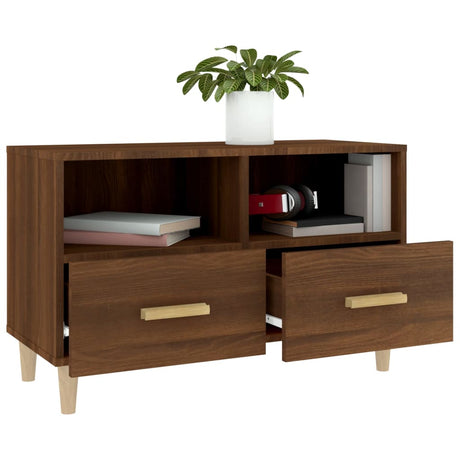 Tv Cabinet 80X36X50 Cm Engineered Wood