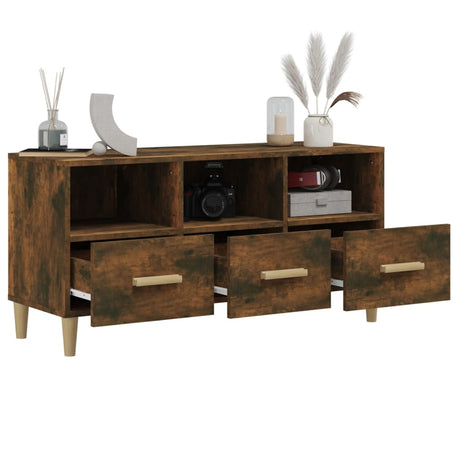 Tv Cabinet 102X36X50 Cm Engineered Wood