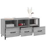Tv Cabinet 102X35X50 Cm Engineered Wood