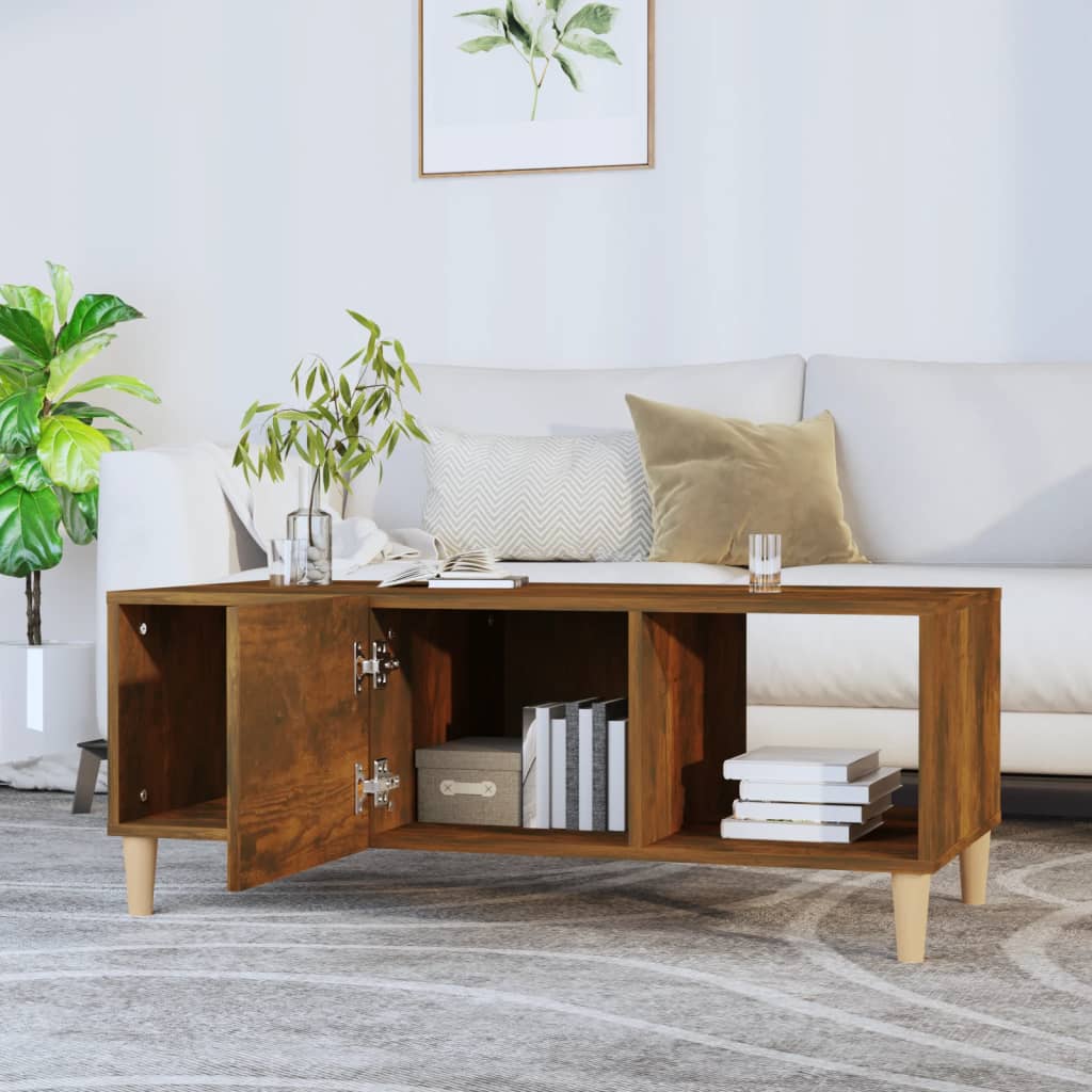 Coffee Table 102X50X40 Cm Engineered Wood