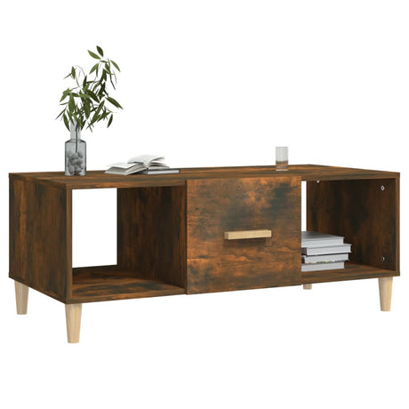 Coffee Table 102X50X40 Cm Engineered Wood