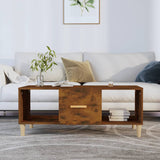 Coffee Table 102X50X40 Cm Engineered Wood
